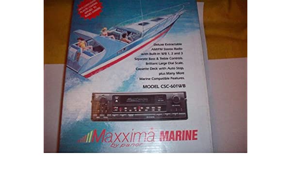 Maxxima Marine Stereo Manual